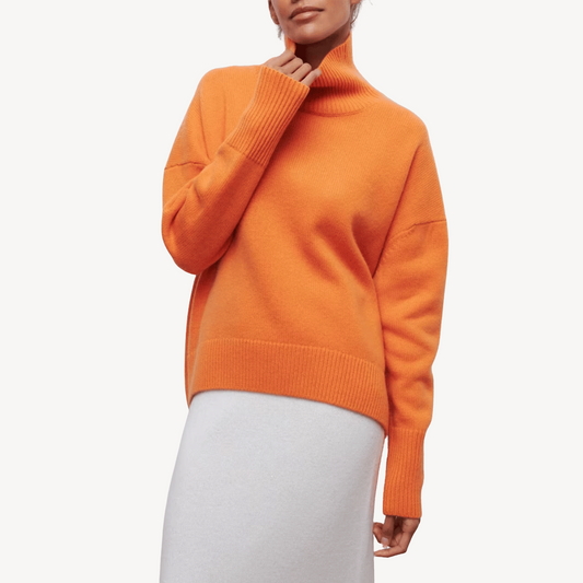 VogeLuxe | Women’s Oversized Turtleneck Sweater