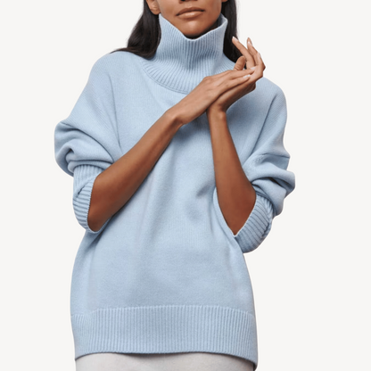 VogeLuxe | Women’s Oversized Turtleneck Sweater