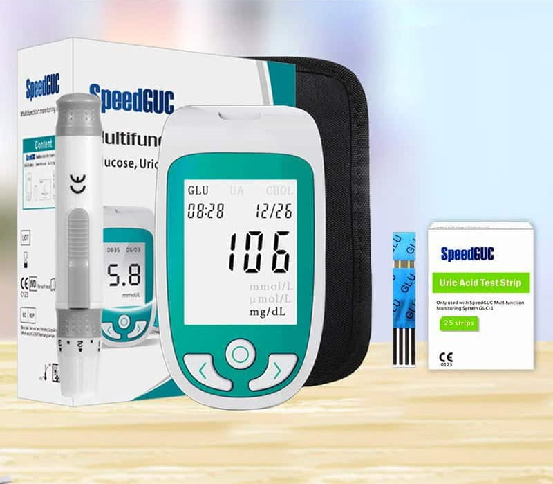 Advanced Health Tracker: Blood Sugar & CholesterolTester