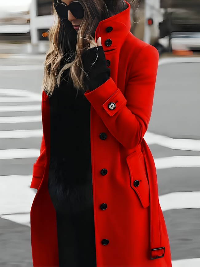Classic Double Breasted Rain Coat