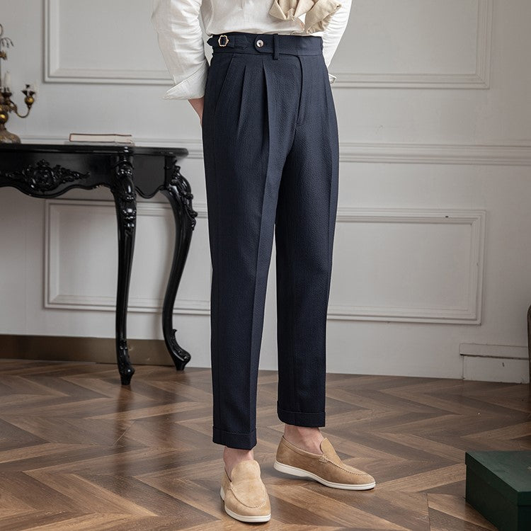 Men's Classic Fit Straight Leg Work Pants - VogeLuxe