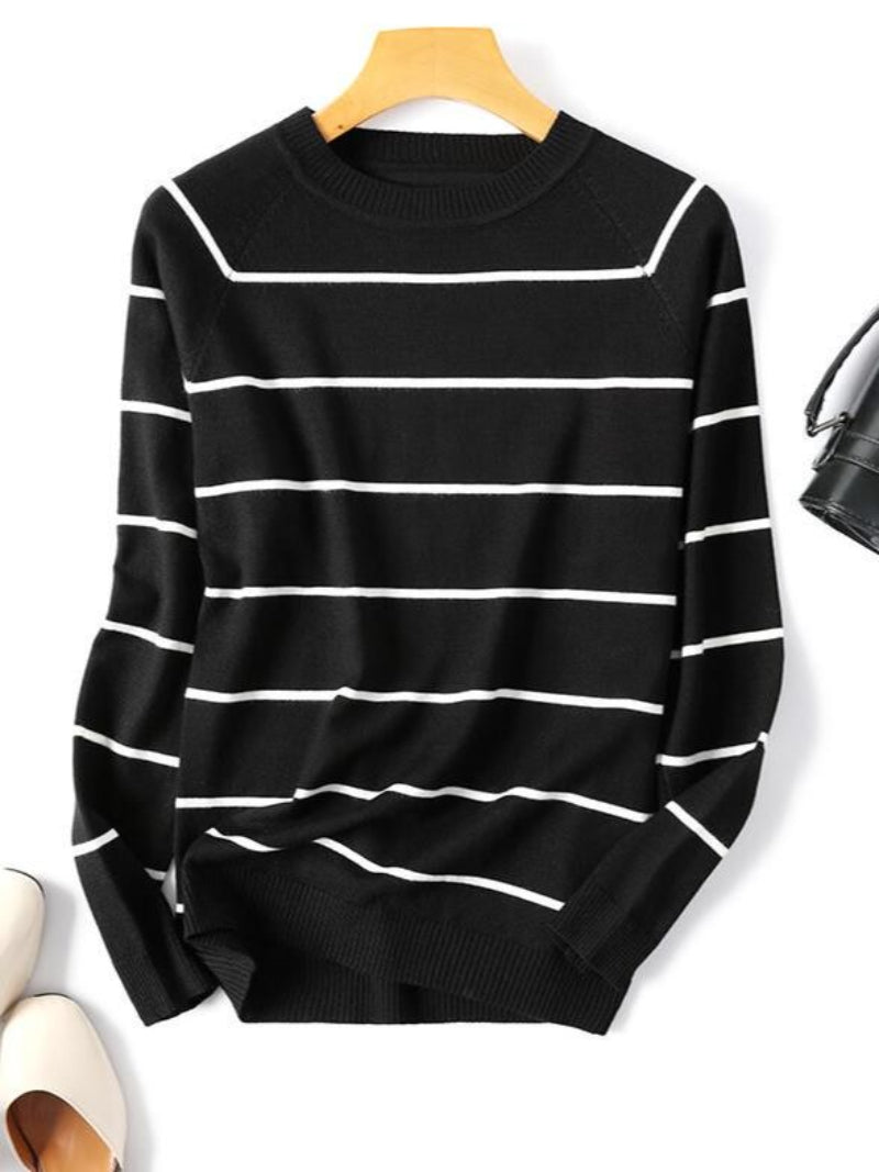 Cozy Women's Winter Crew Neck Sweater