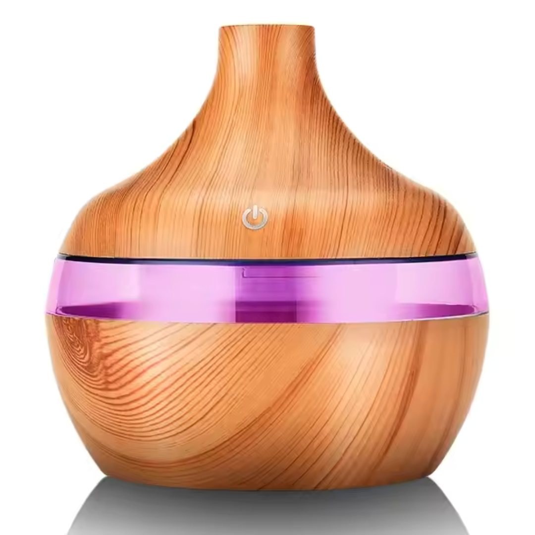 Natural Wooden Essential Oil Diffuser Humidifier - VogeLuxe