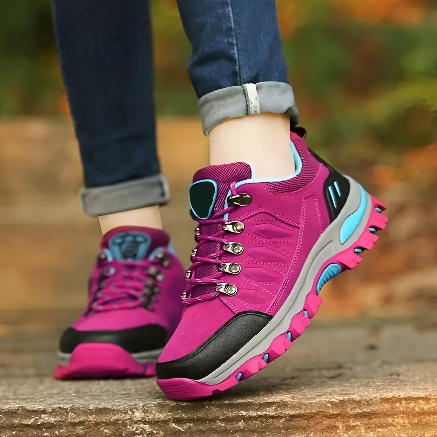 Waterproof Trekking Trail Comfort Hiking Shoes