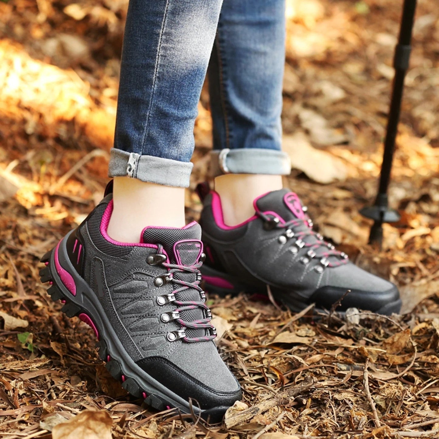 Waterproof Trekking Trail Comfort Hiking Shoes