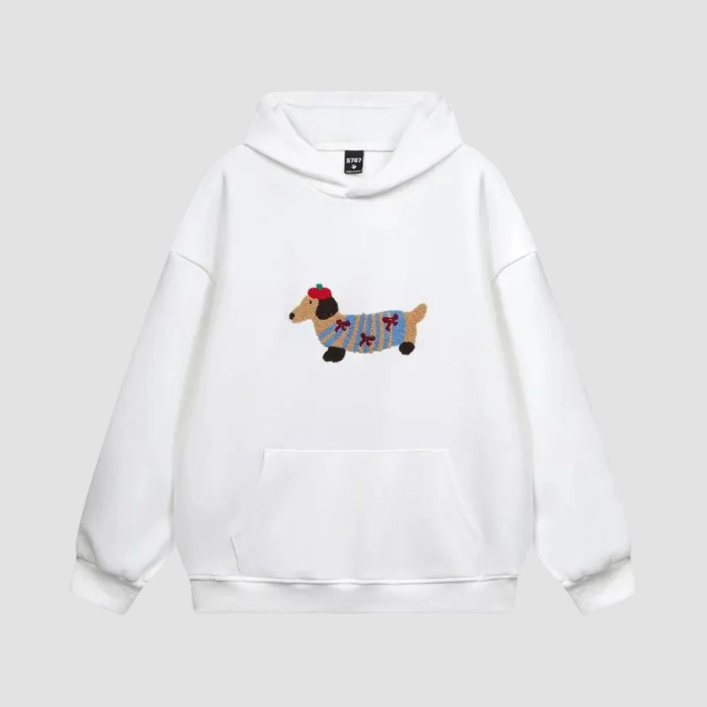 Relaxed Fit Pet Lover Hoodie Sweatshirt