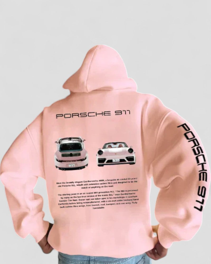 VogeLuxe | Men’s Oversized Graphic Hoodie