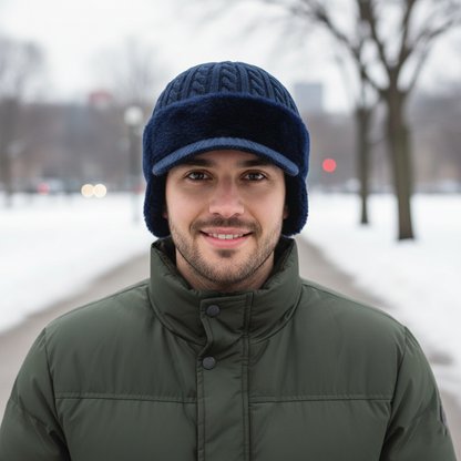 Warm Fleece Unisex Winter Beanie Hat