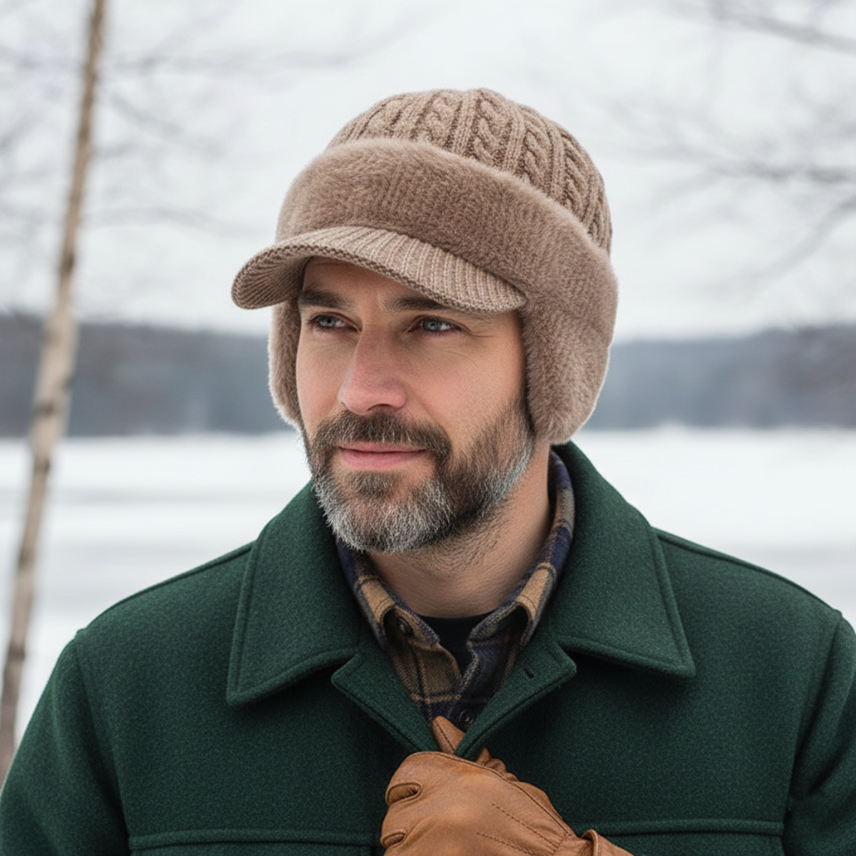 Warm Fleece Unisex Winter Beanie Hat