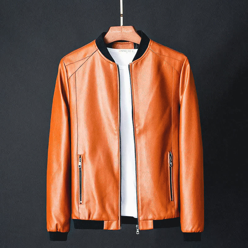 Marco - Luxury Leather Jacket - VogeLuxe