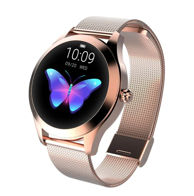 Slim Women's Fitness Smartwatch with Heart Rate Tracker - VogeLuxe