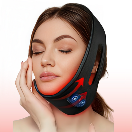 Advanced LED Face Contour Mask With Red Light Therapy - VogeLuxe
