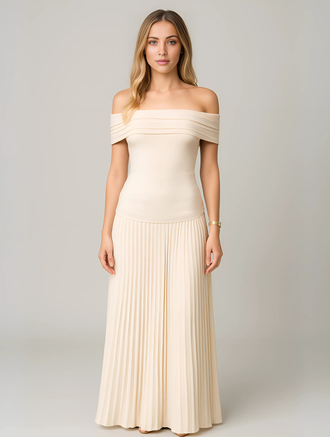 Classic Beautiful Strapless Long Dress - VogeLuxe