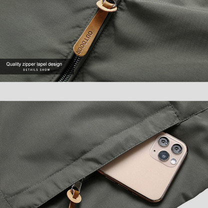 VogeLuxe | Men’s Waterproof Casual Windbreaker Jacket