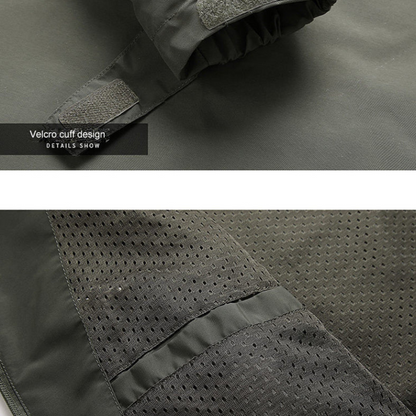 VogeLuxe | Men’s Waterproof Casual Windbreaker Jacket