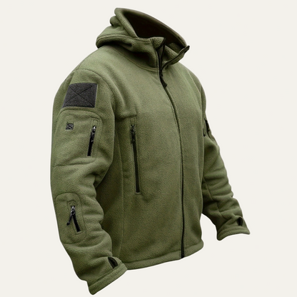 VogeLuxe | Men’s Tactical Zip-Up Hooded Jacket