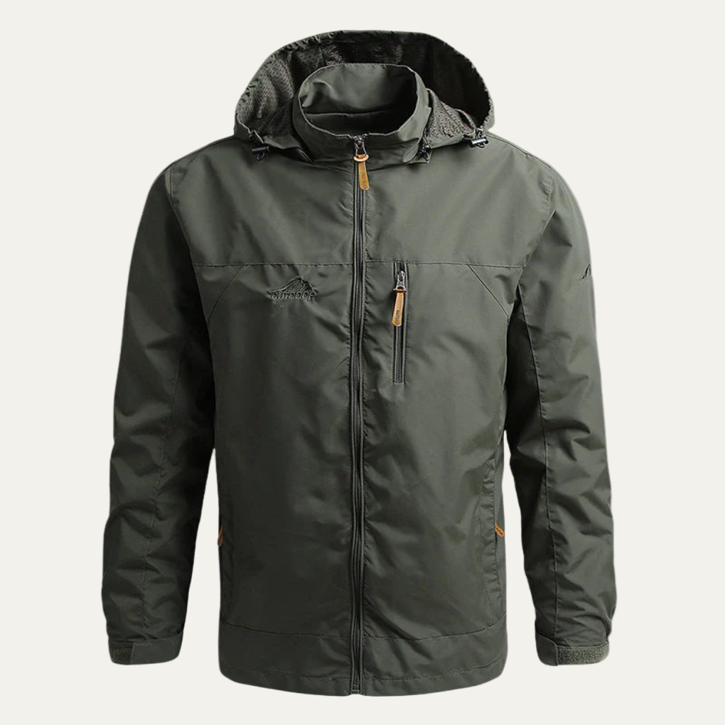 VogeLuxe | Men’s Waterproof Casual Windbreaker Jacket