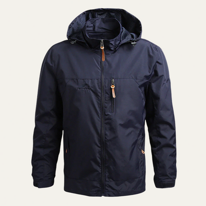 VogeLuxe | Men’s Waterproof Casual Windbreaker Jacket