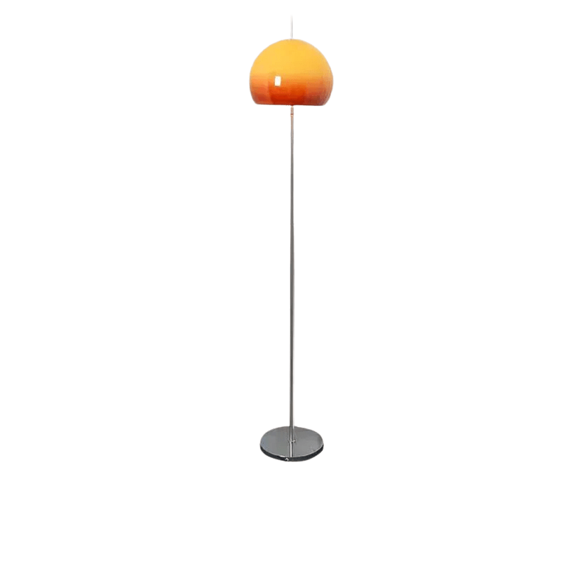 Vintage Industrial Table and Floor Lamp - VogeLuxe