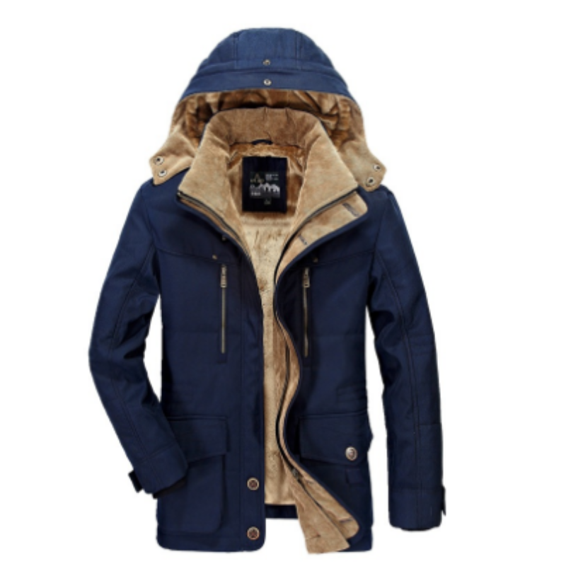 Giacca Inverno Uomo Calda e Impermeabile con Cappuccio - VogeLuxe