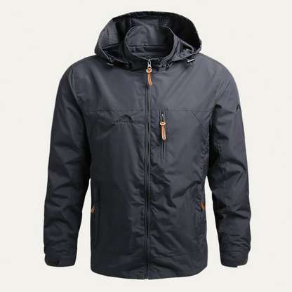 VogeLuxe | Men’s Waterproof Casual Windbreaker Jacket