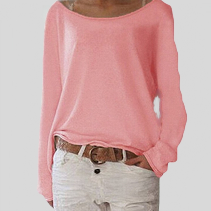 Soft Women's Casual Pullover Sweater - VogeLuxe