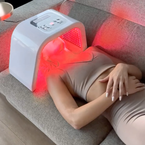 Colorful LED Face Skin Care Therapy Device - VogeLuxe