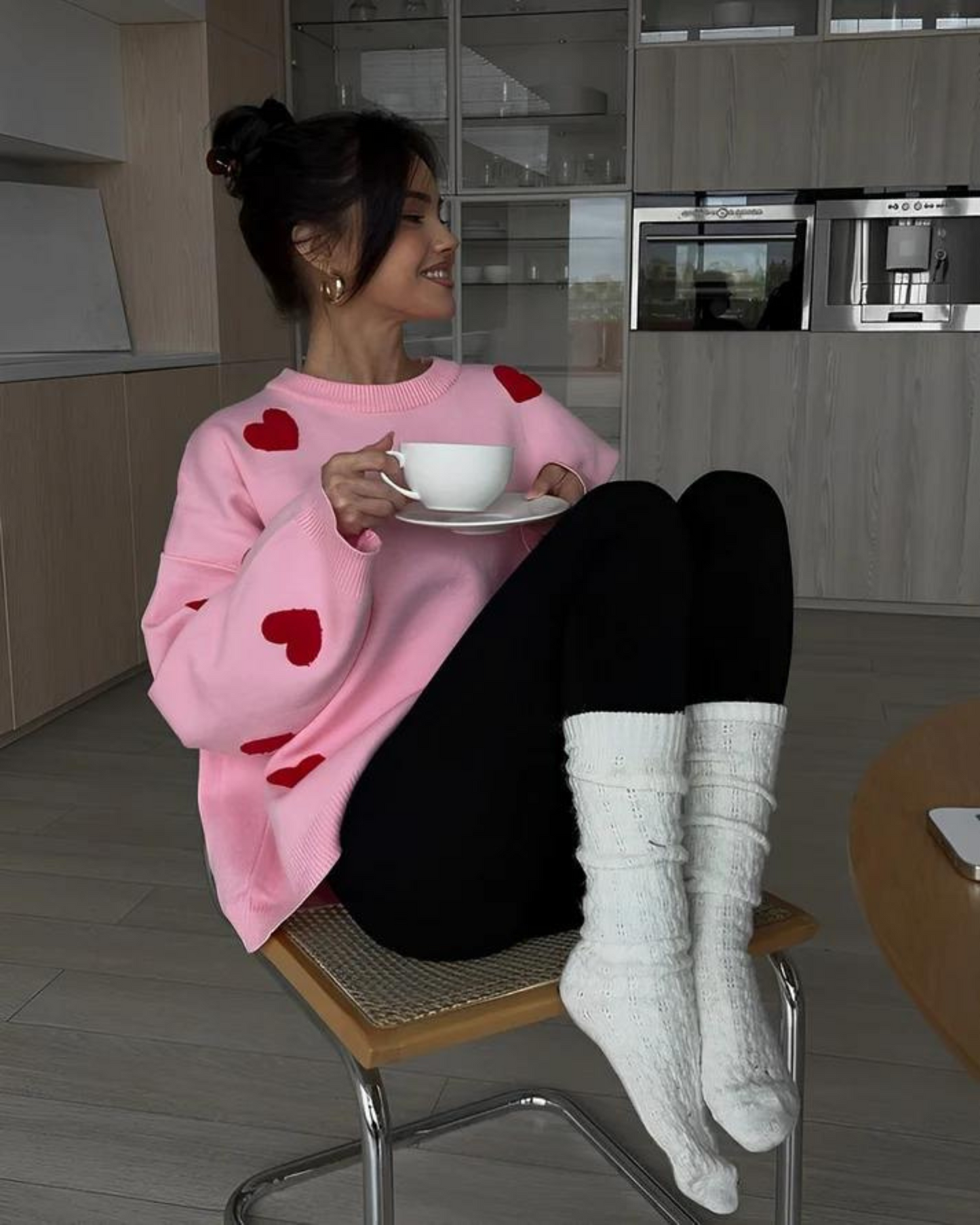Relaxed Fit Women's Chunky Sweater
