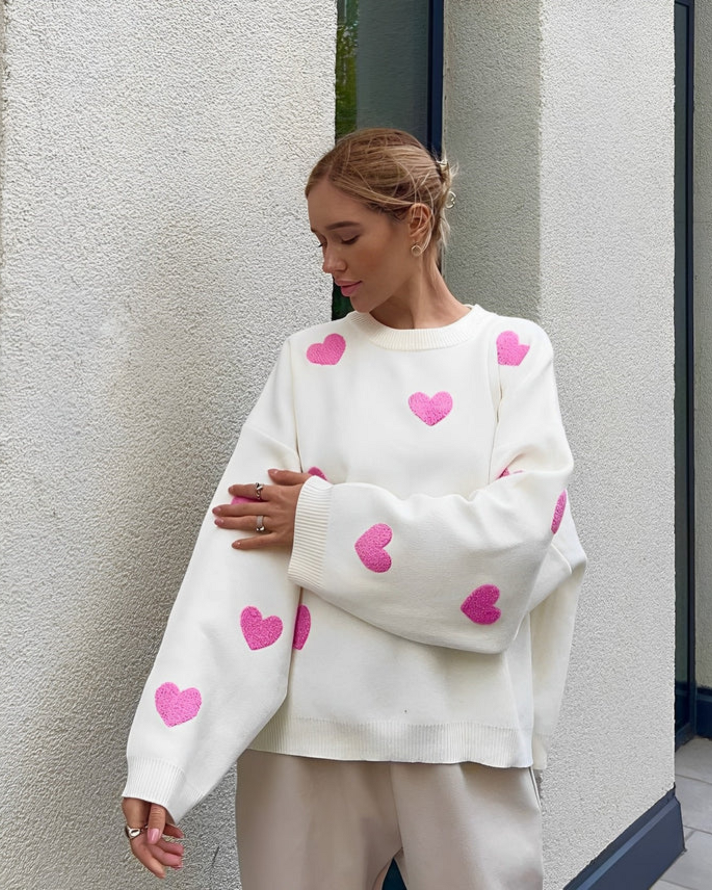 Relaxed Fit Women's Chunky Sweater