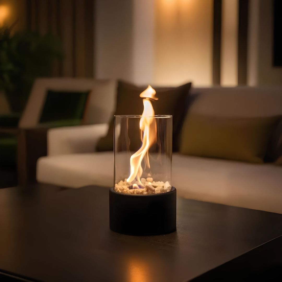 Traditional Glass Oil Table Lamp - VogeLuxe