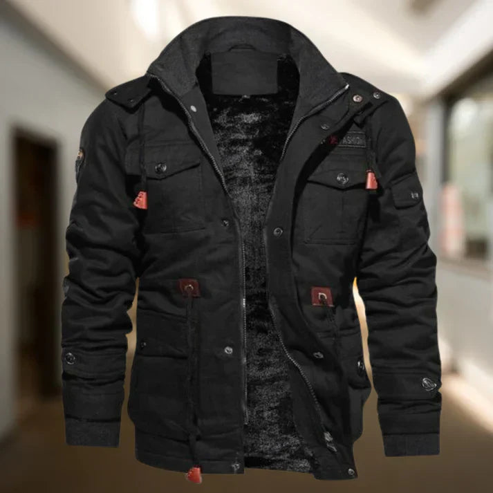 Waterproof Men's Tactical Hoodie Jacket - VogeLuxe