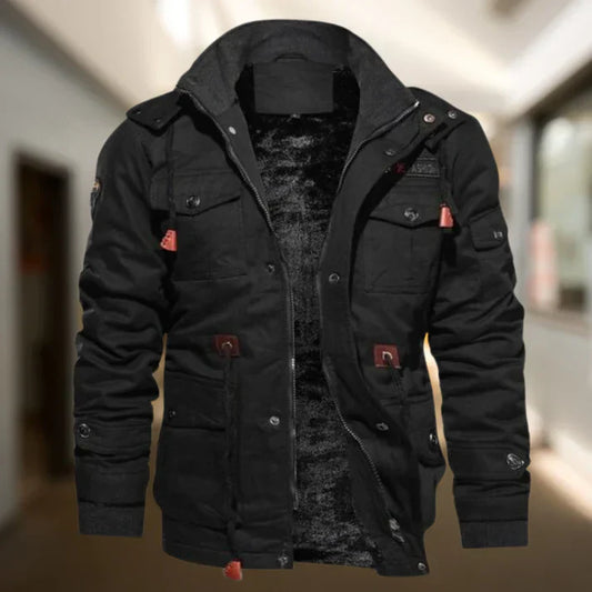 Waterproof Men's Tactical Hoodie Jacket - VogeLuxe