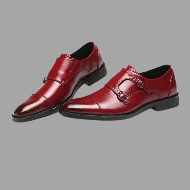 Classic Leather Slip On Shoes for Men