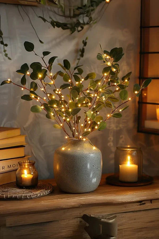 Colorful Flower String Table Lamp - VogeLuxe