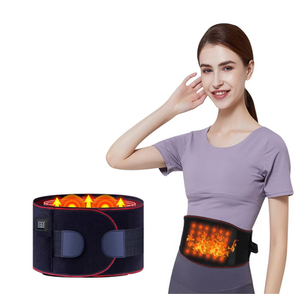 Heat Therapy Lower Back Support Wrap - BritishElegance