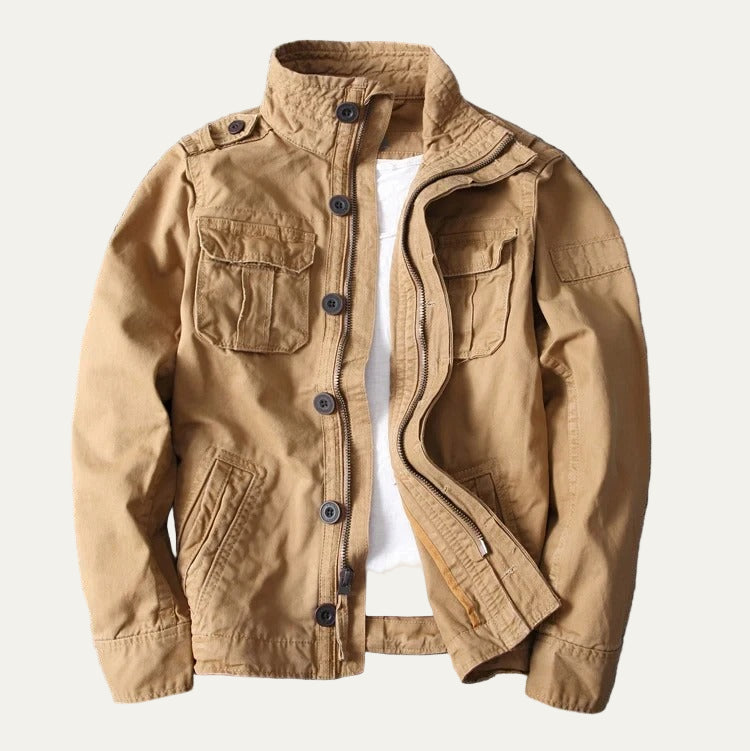 Utility Jacket | Button Front Casual Style 1