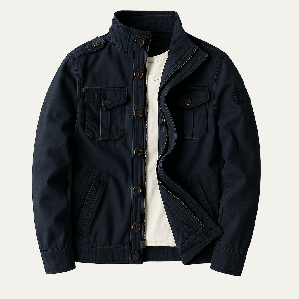 Utility Jacket | Button Front Casual Style 2