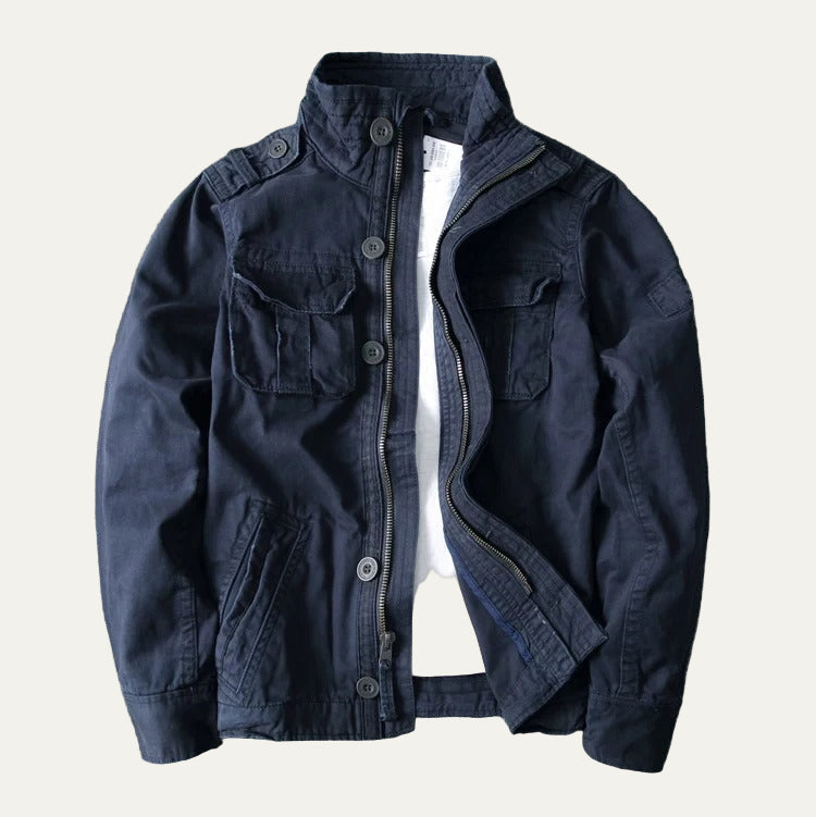 Utility Jacket | Button Front Casual Style 5
