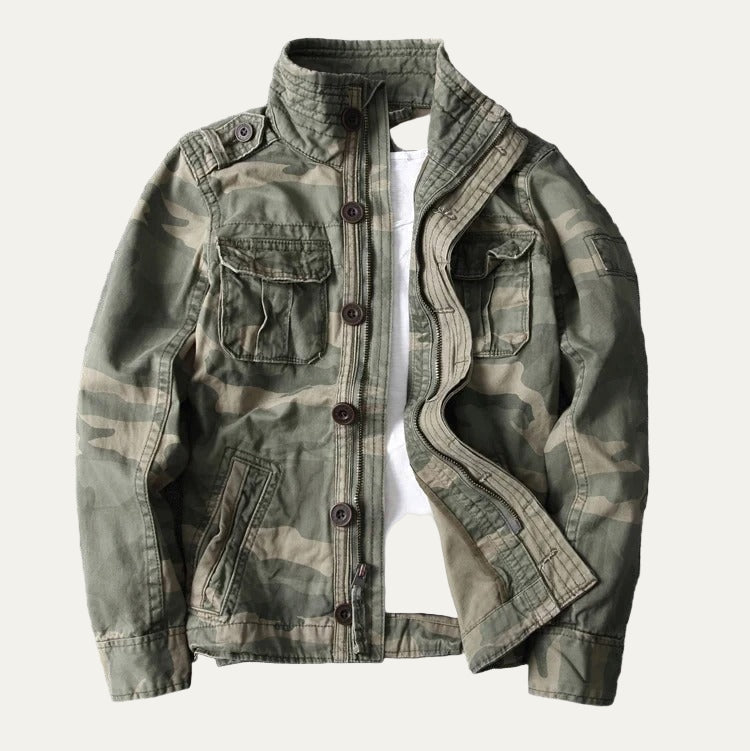 Utility Jacket | Button Front Casual Style 7