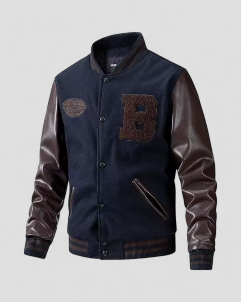 VogeLuxe | Men’s Classic Varsity Jacket