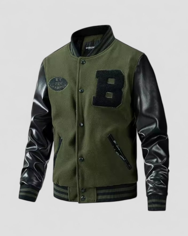 VogeLuxe | Men’s Classic Varsity Jacket