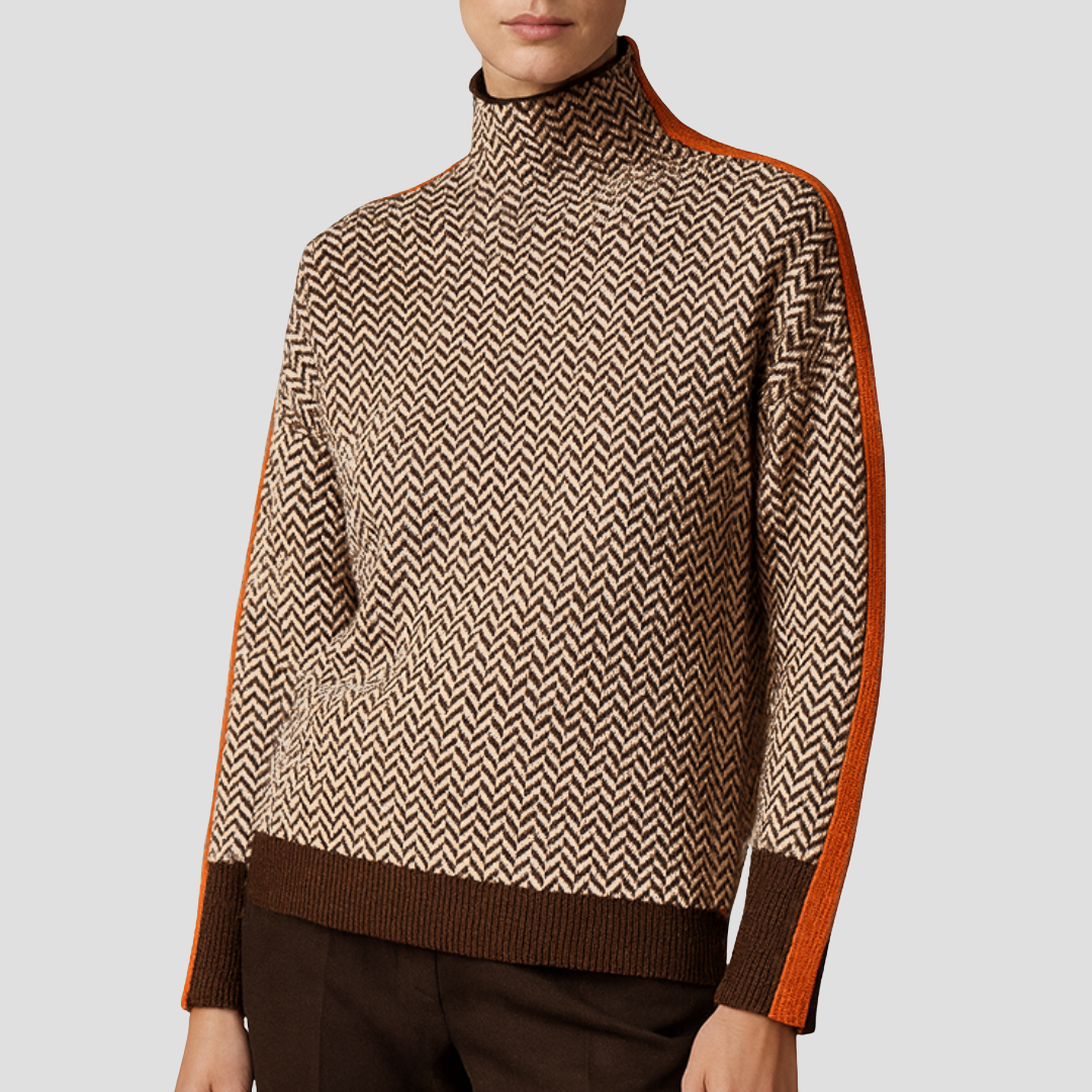 Vera | Herringbone Jumper 0