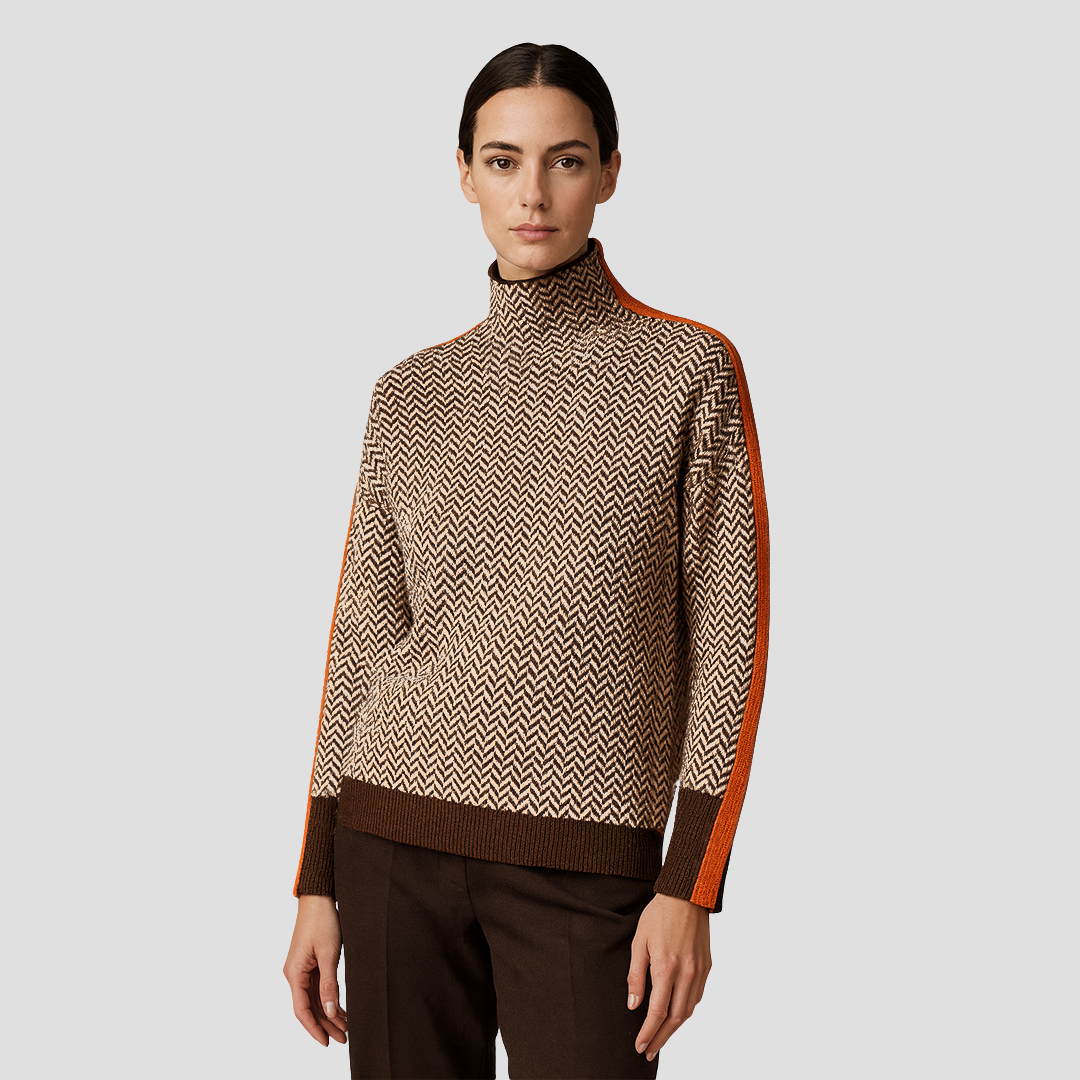 Vera | Herringbone Jumper 2