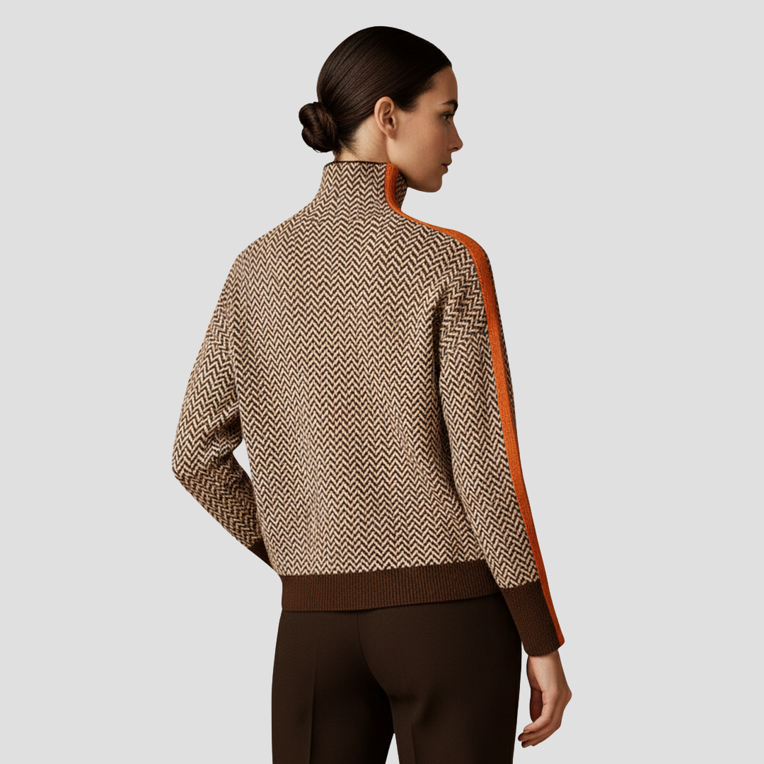 Vera | Herringbone Jumper 3