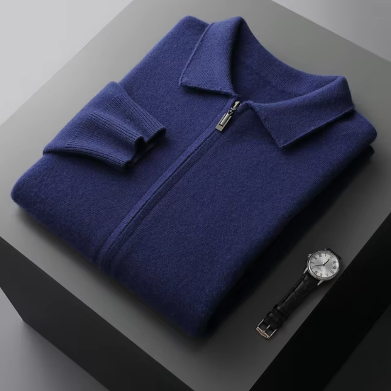 Men's Classic Zipper Sweater