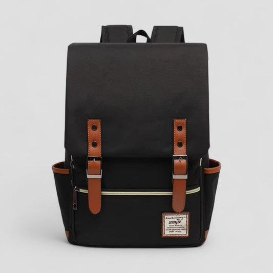 Vintage Canvas Laptop Backpack for School and Travel