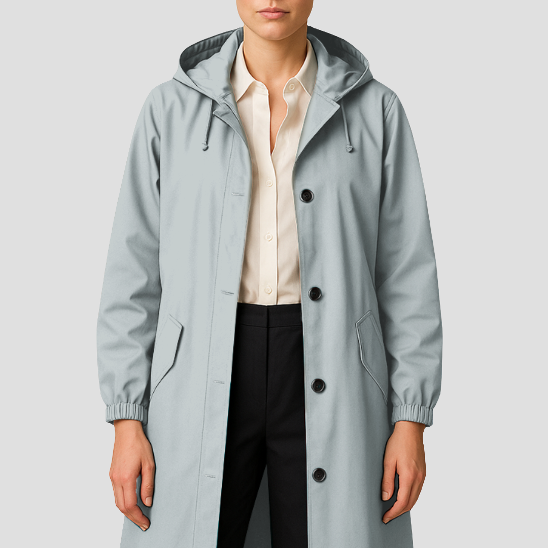 Violet | Hooded Trench Coat 10