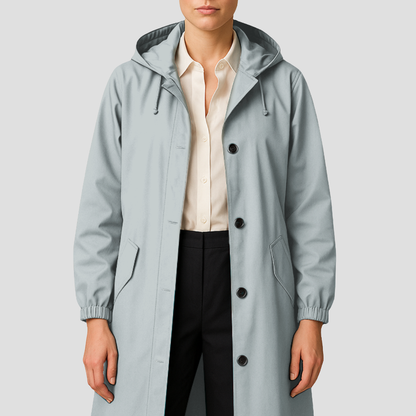 Violet | Hooded Trench Coat 10
