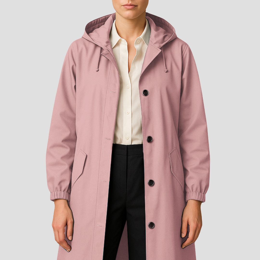 Violet | Hooded Trench Coat 9