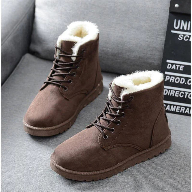Comfy Women's Warm Ankle Snow Boots